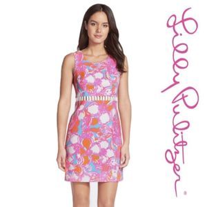 Lilly Pulitzer Iggy Cut-Out Shift Dress